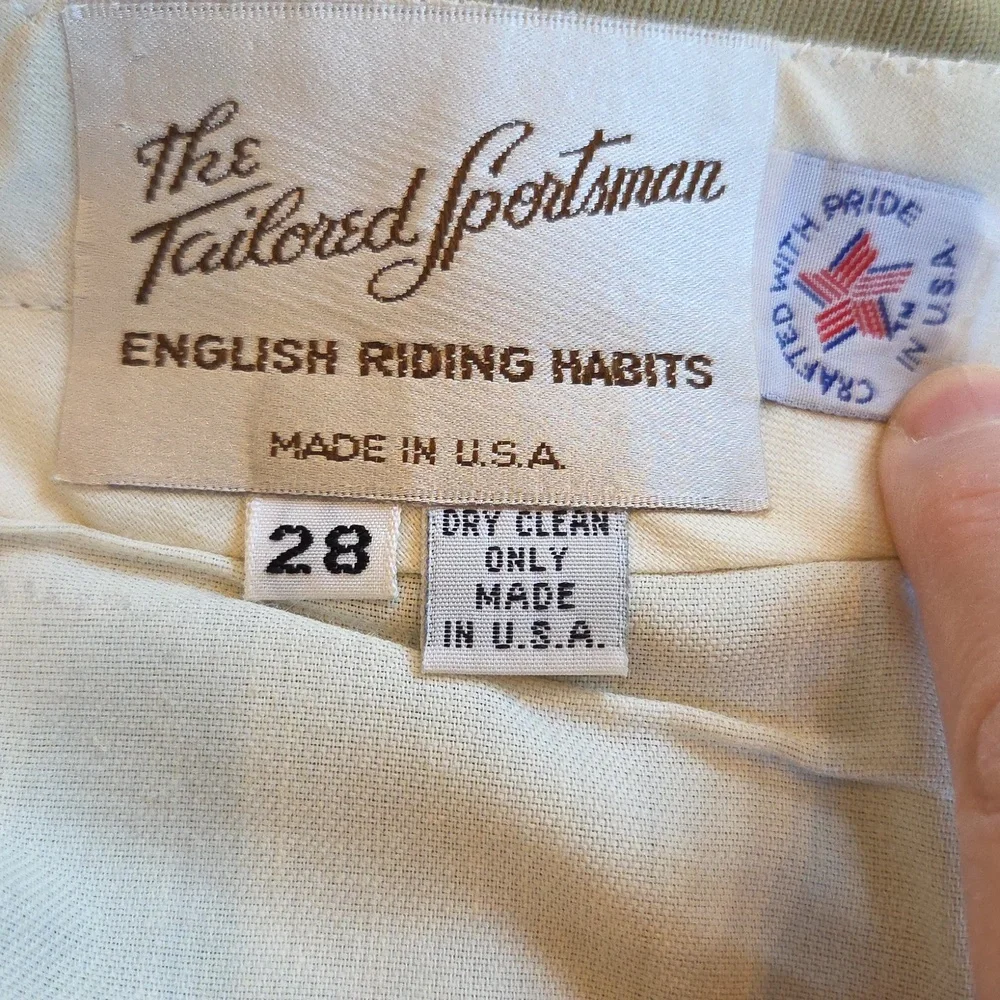 Tailored Sportsman Knee Patch Breeches Size 28 - Picture 3 of 10